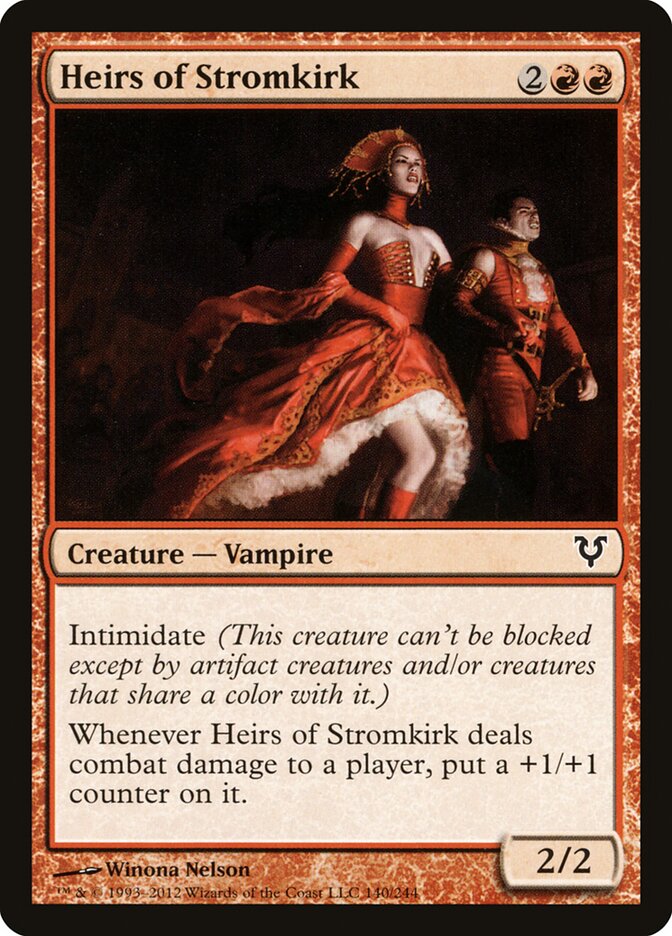 Heirs of Stromkirk front