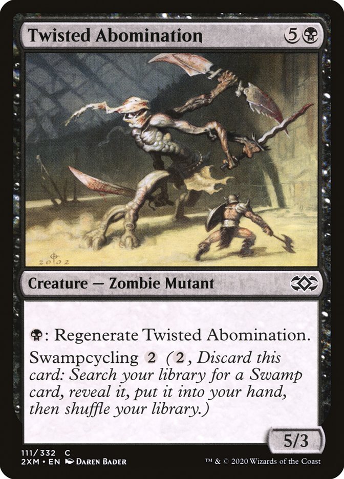 Twisted Abomination front