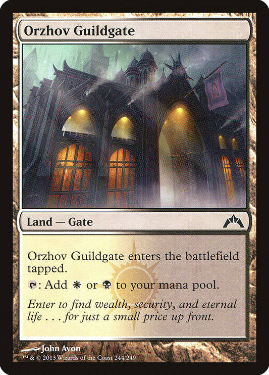 Orzhov Guildgate front