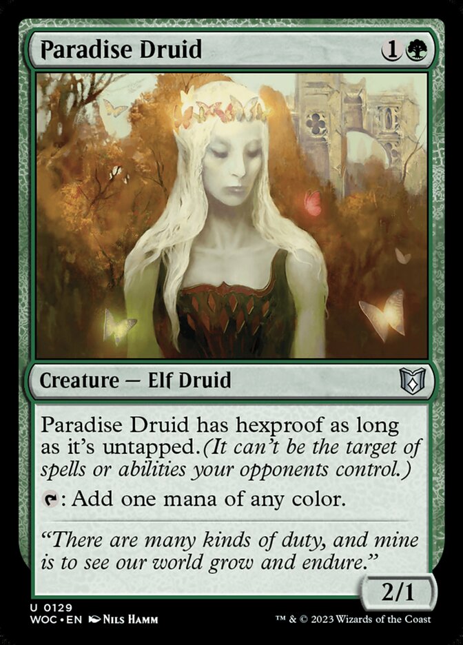 Paradise Druid front