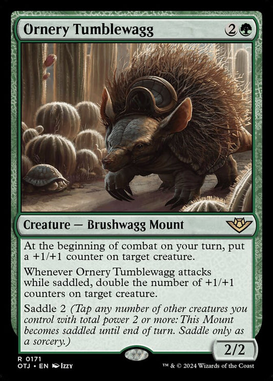 Ornery Tumblewagg front