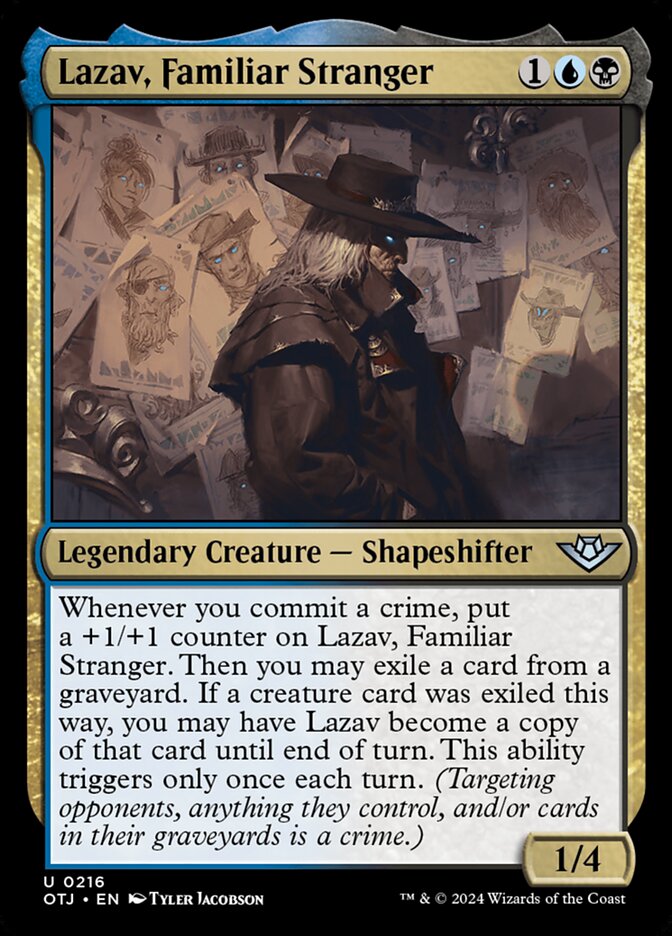 Lazav, Familiar Stranger front