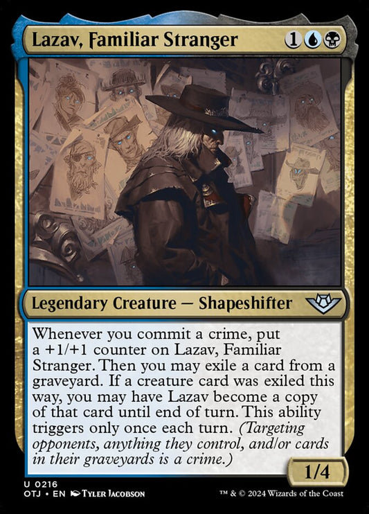 Lazav, Familiar Stranger front