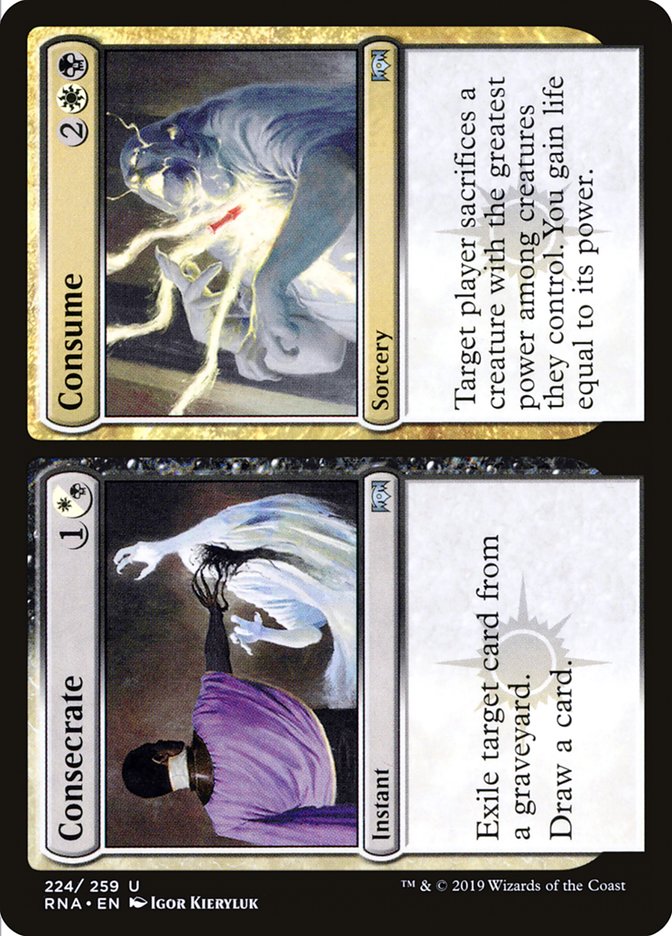 Consecrate // Consume front