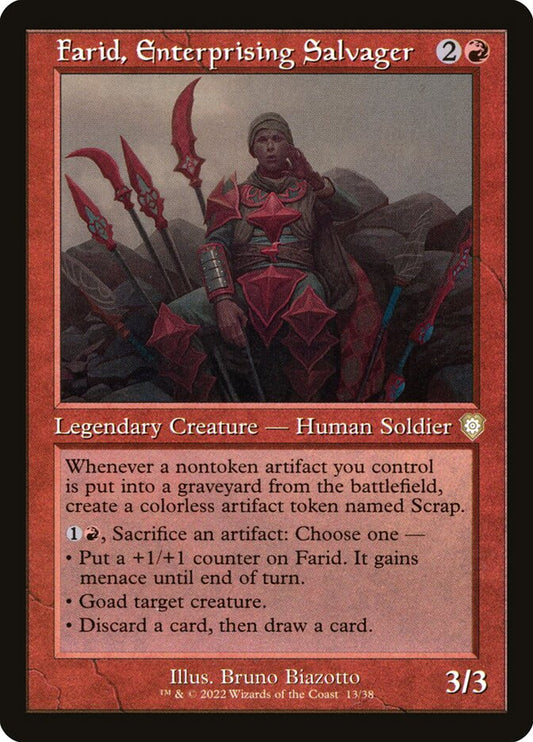 Farid, Enterprising Salvager front