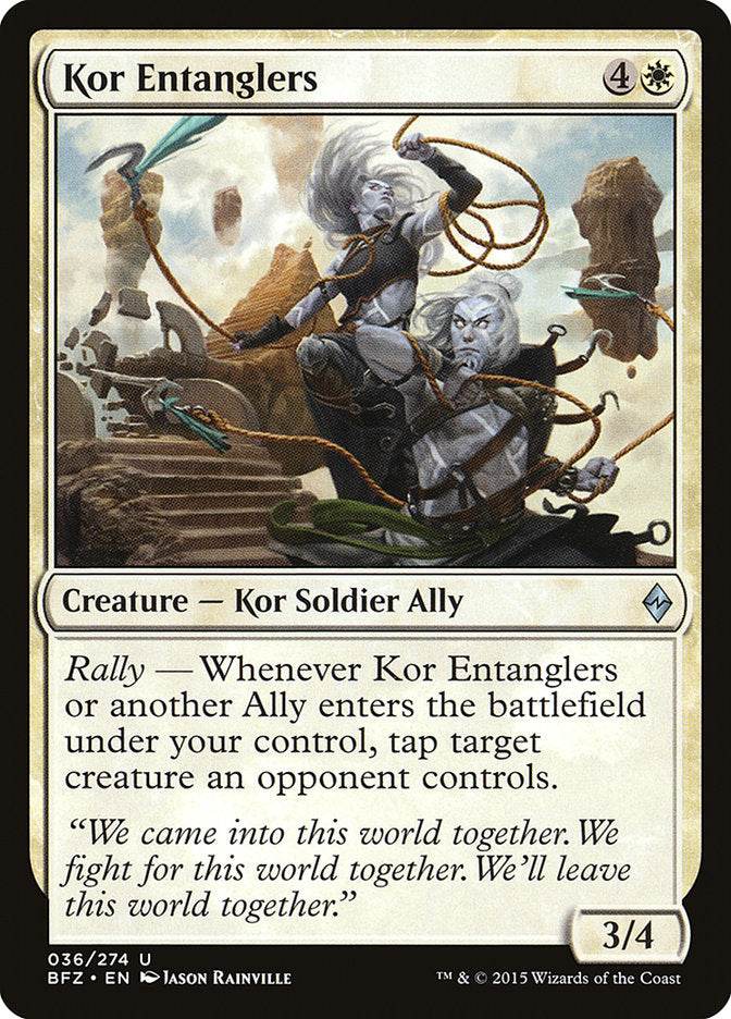 Kor Entanglers front