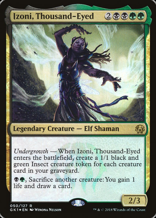 Izoni, Thousand-Eyed front
