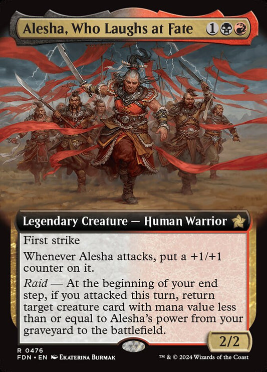 Alesha, Who Laughs at Fate front