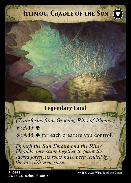 Growing Rites of Itlimoc // Itlimoc, Cradle of the Sun back