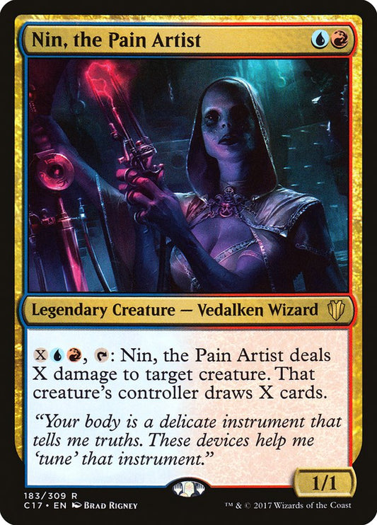 Nin, the Pain Artist front