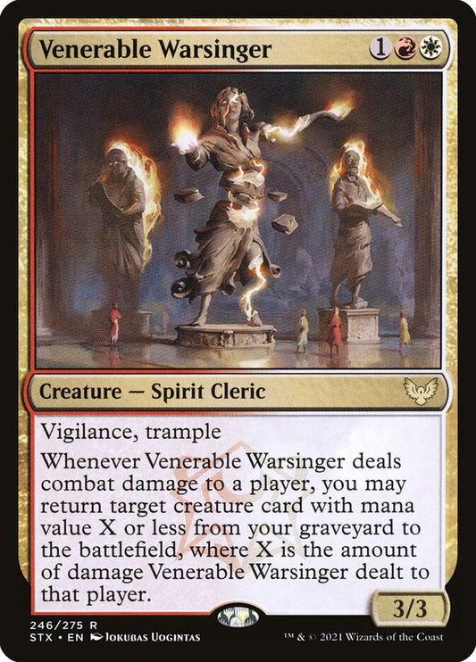 Venerable Warsinger front