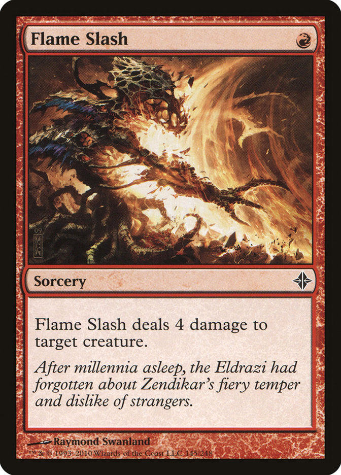 Flame Slash front