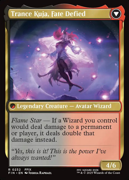 Kuja, Genome Sorcerer // Trance Kuja, Fate Defied back