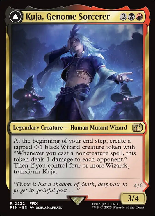 Kuja, Genome Sorcerer // Trance Kuja, Fate Defied front