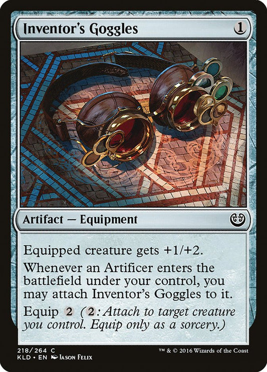 Inventor's Goggles front