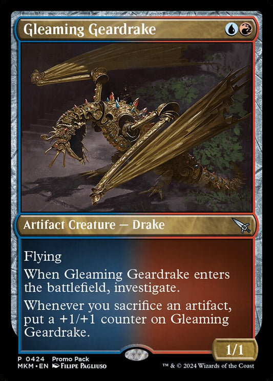 Gleaming Geardrake front
