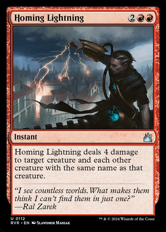Homing Lightning front