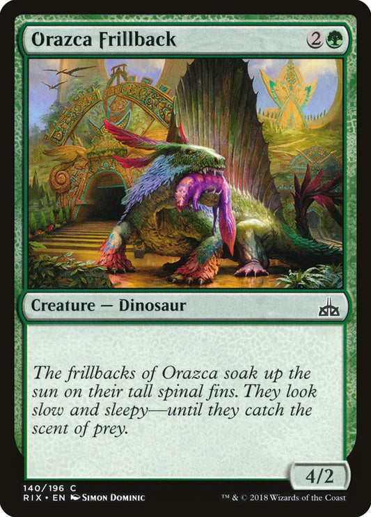 Orazca Frillback front