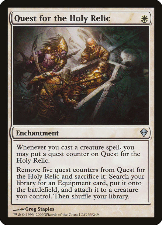 Quest for the Holy Relic front