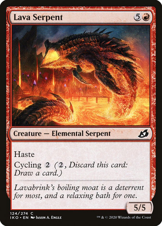 Lava Serpent front
