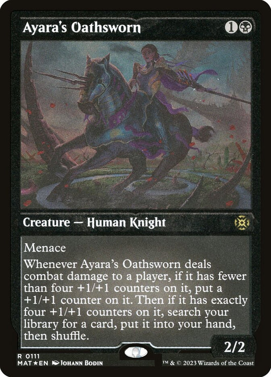 Ayara's Oathsworn front