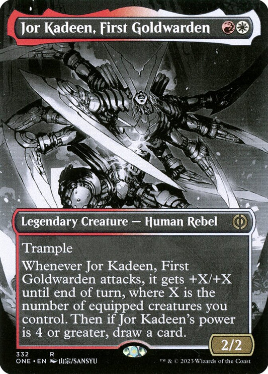 Jor Kadeen, First Goldwarden front