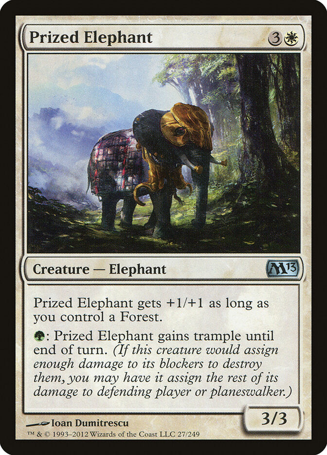 Prized Elephant front