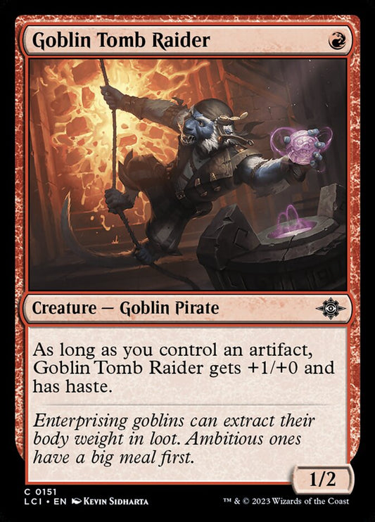 Goblin Tomb Raider front
