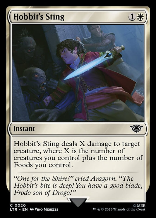 Hobbit's Sting front