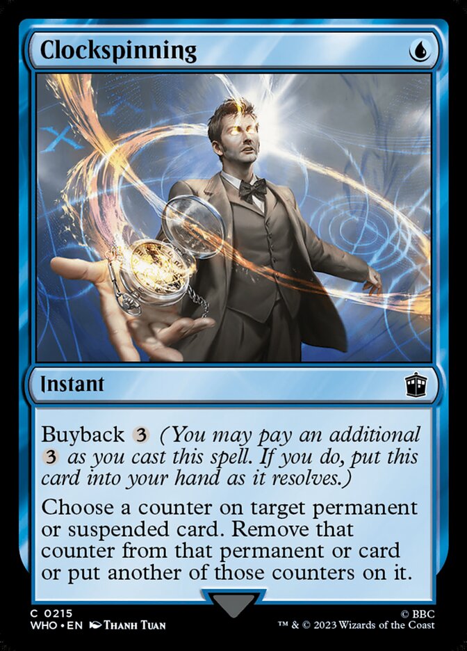 Clockspinning front