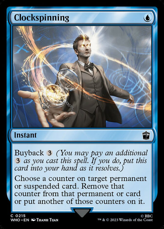 Clockspinning front