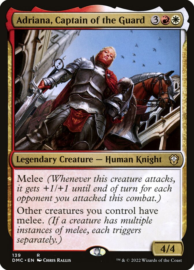 Adriana, Captain of the Guard front