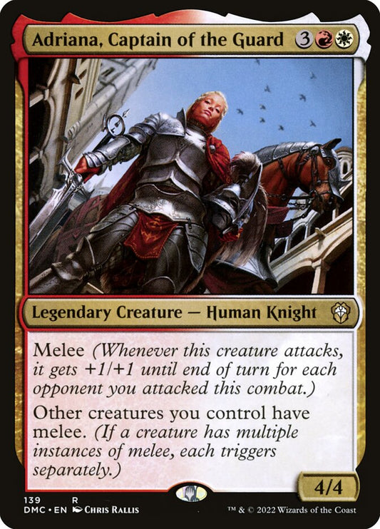 Adriana, Captain of the Guard front