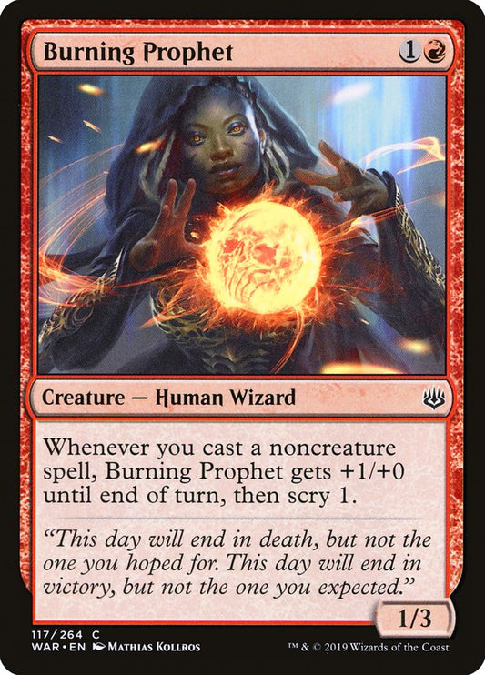 Burning Prophet front