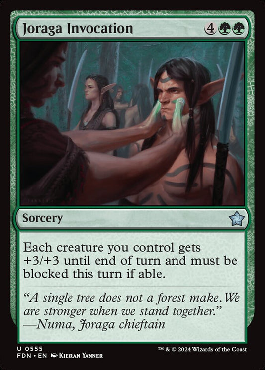 Joraga Invocation front