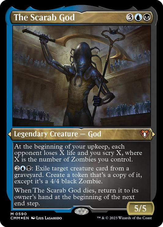 The Scarab God front