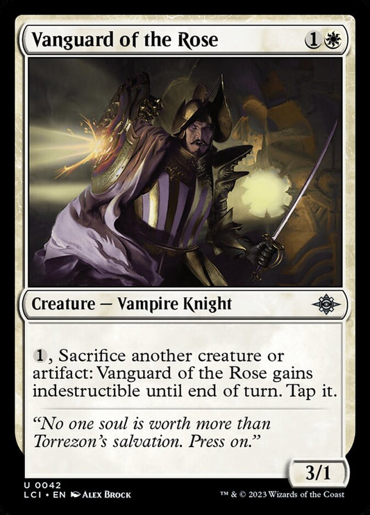 Vanguard of the Rose front