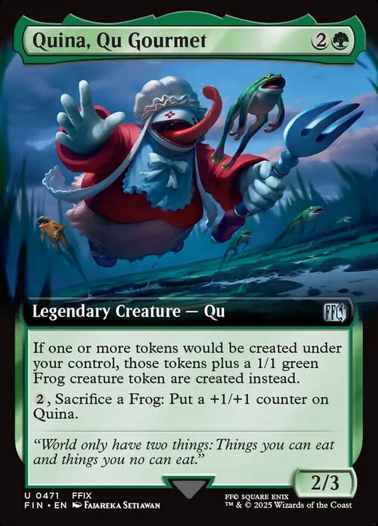 Quina, Qu Gourmet front