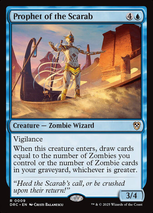 Prophet of the Scarab front