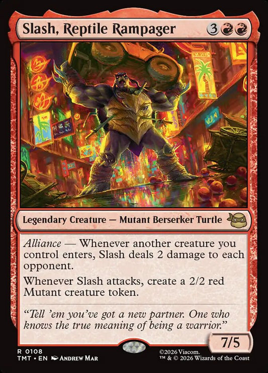 Slash, Reptile Rampager front