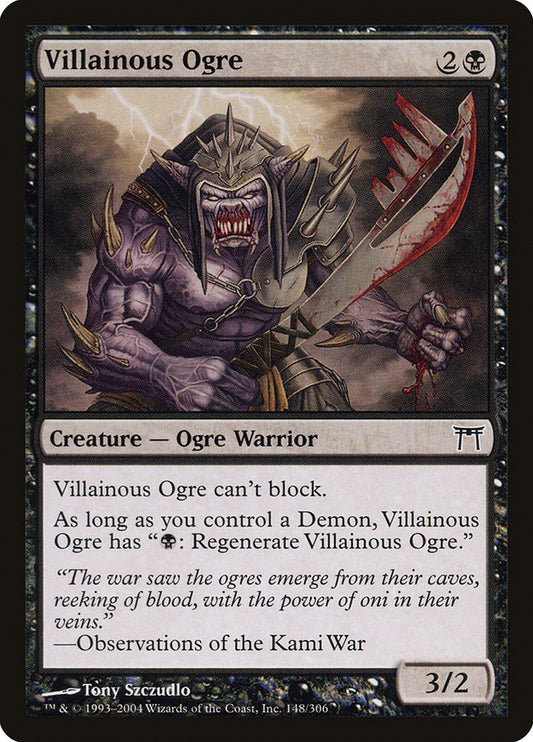 Villainous Ogre front