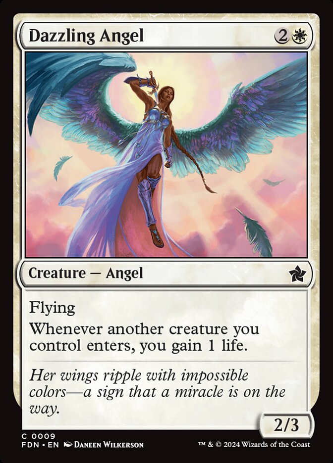 Dazzling Angel front