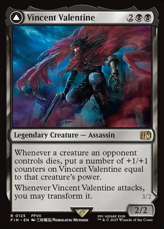 Vincent Valentine // Galian Beast front