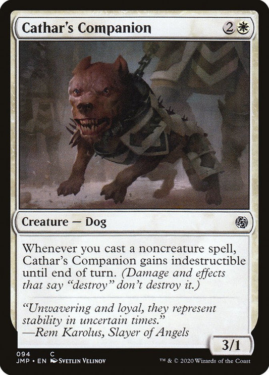 Cathar's Companion front