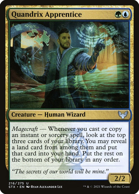 Quandrix Apprentice front