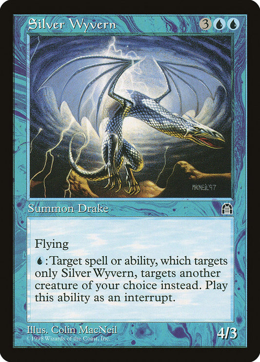 Silver Wyvern front