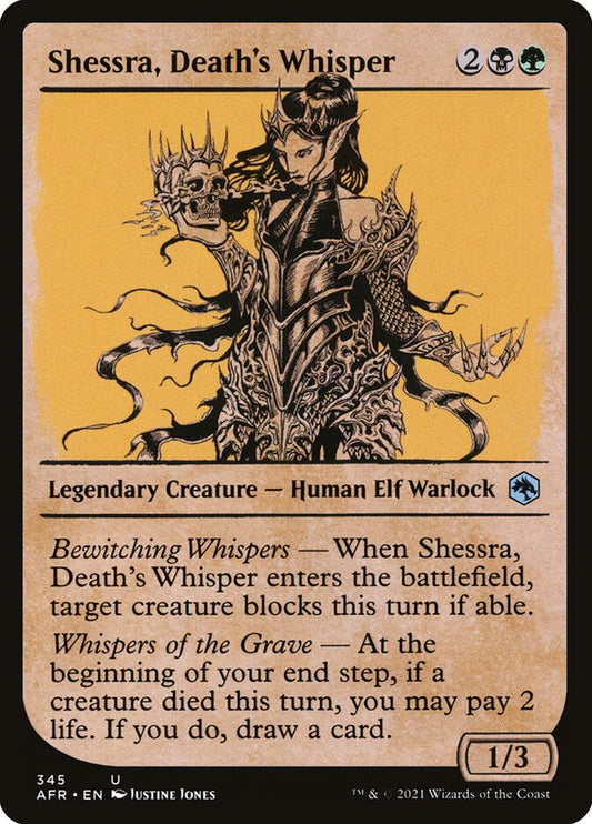 Shessra, Death's Whisper front