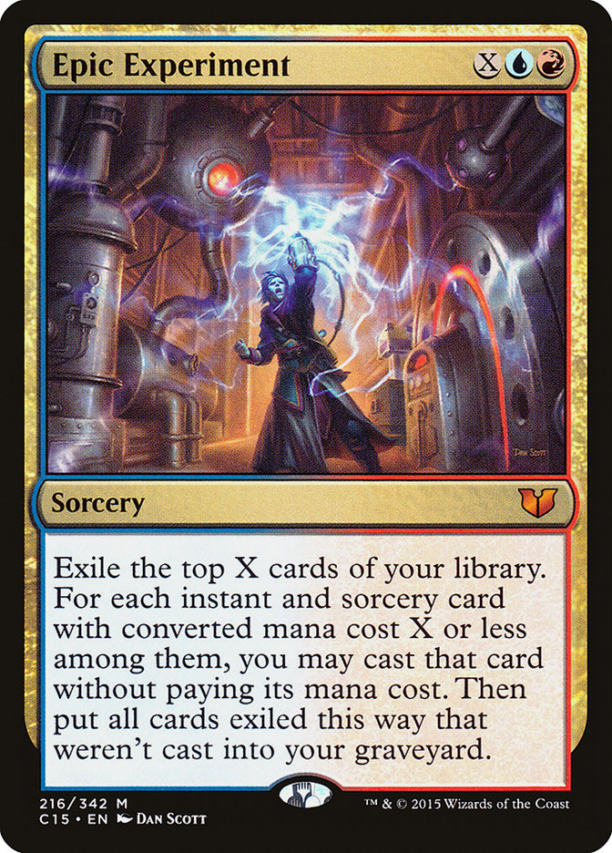 Epic Experiment front