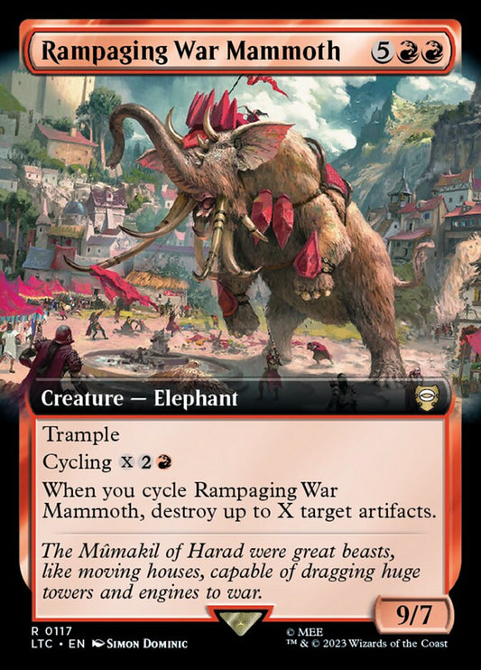 Rampaging War Mammoth front