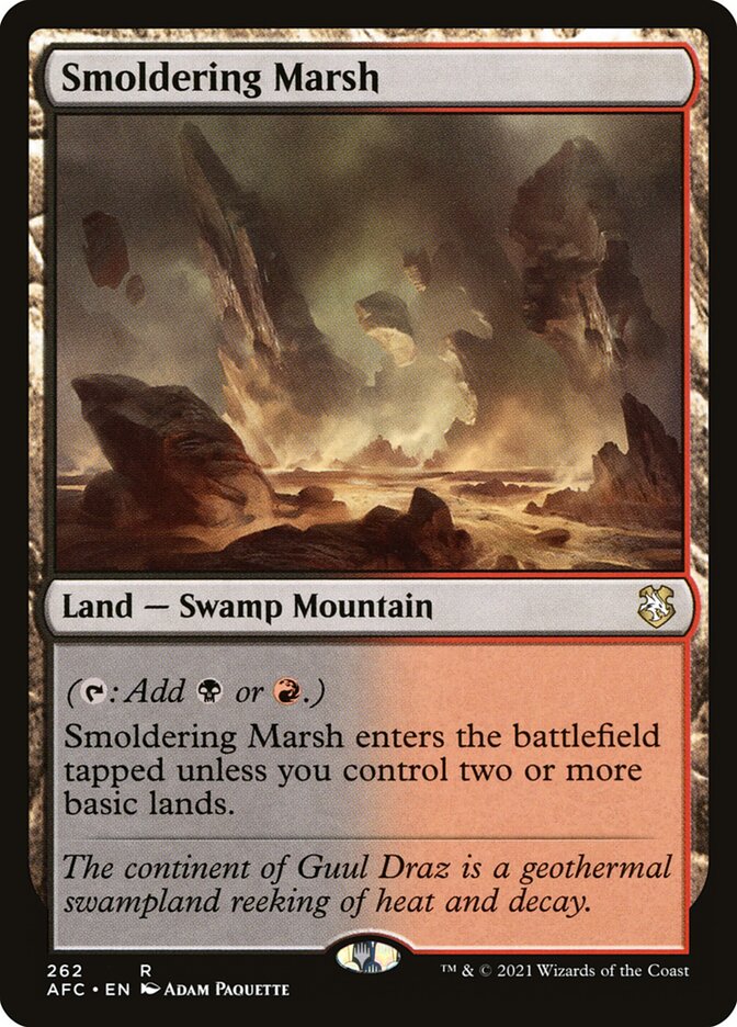 Smoldering Marsh front